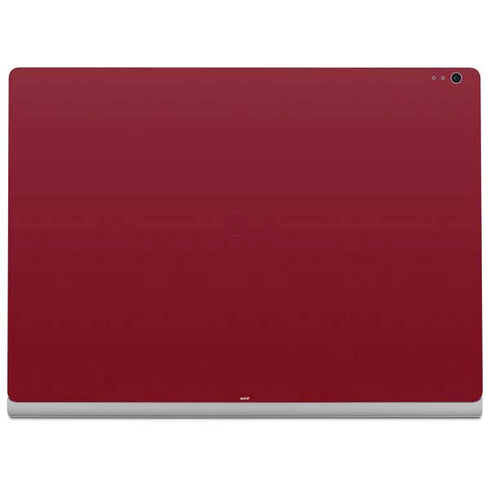 Burgundy Solid Surface Book 2 15in Skin
